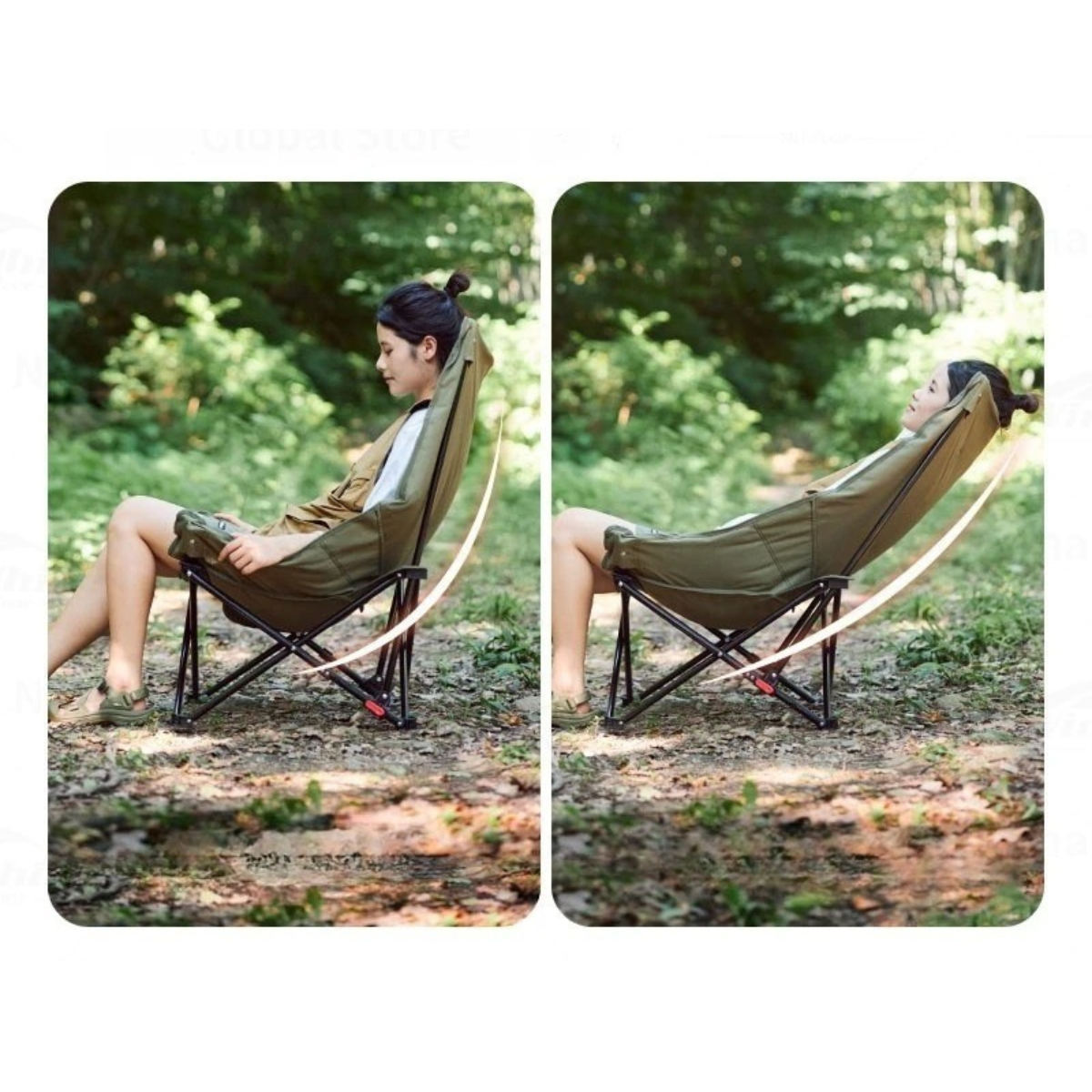 ™Natureifa | כיסא קמפינג מתקפל ומתכוונן