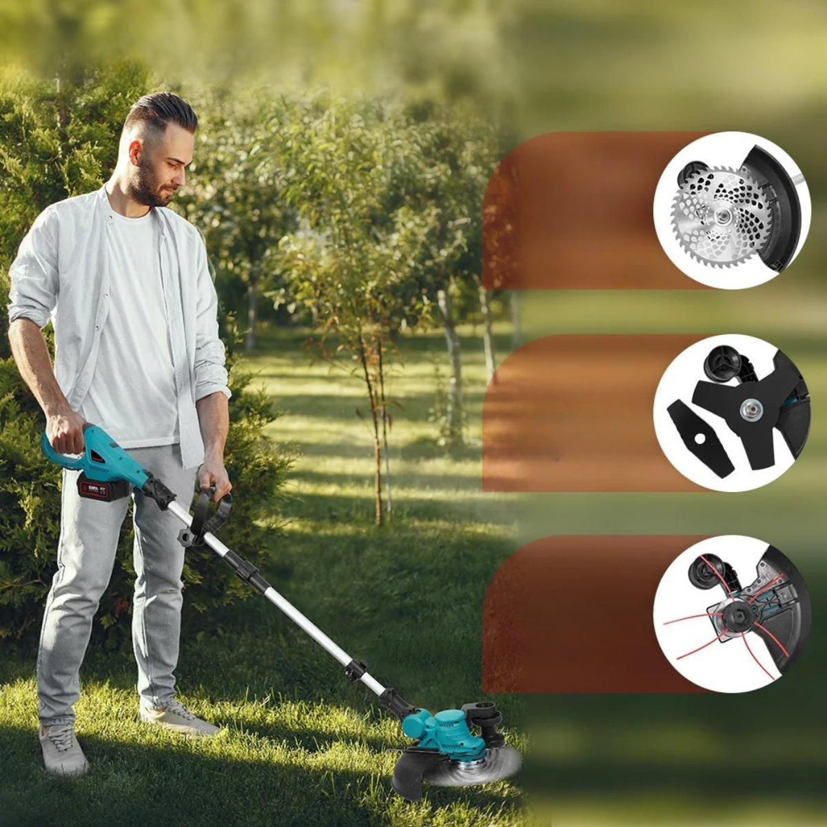 ™Onevan | מכסחת דשא חשמלית