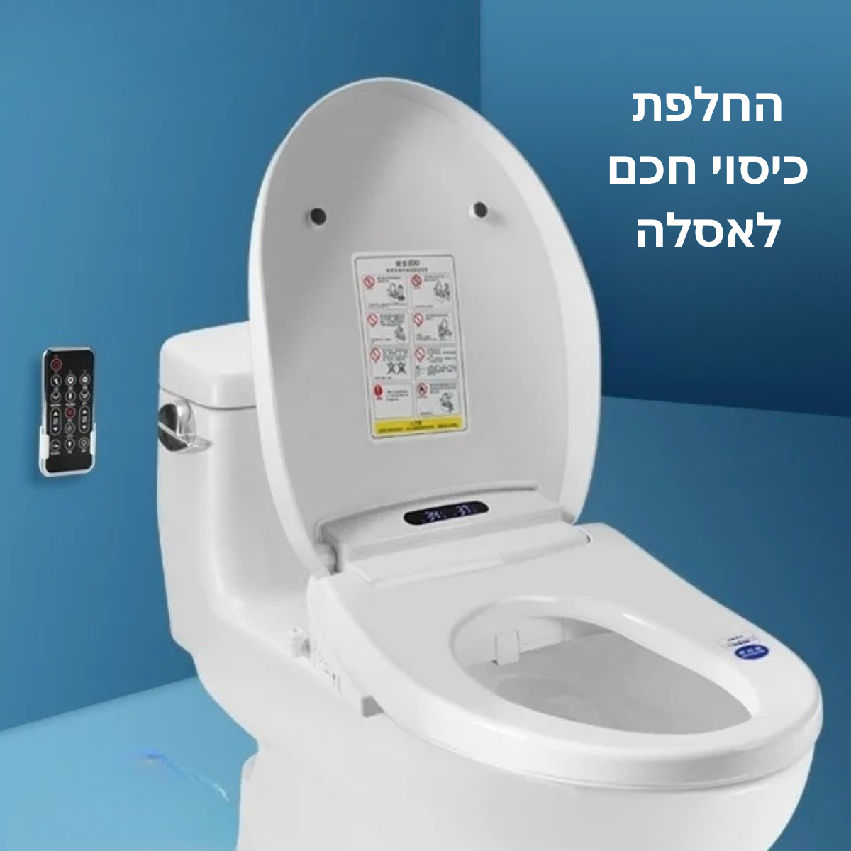 ™Eblue | מושב אסלה חכם
