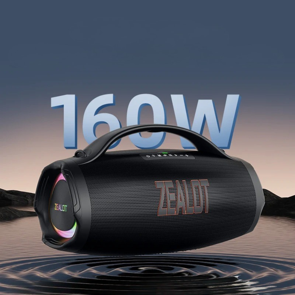 ™Zealot | רמקול Bluetooth נייד עם תאורת RGB