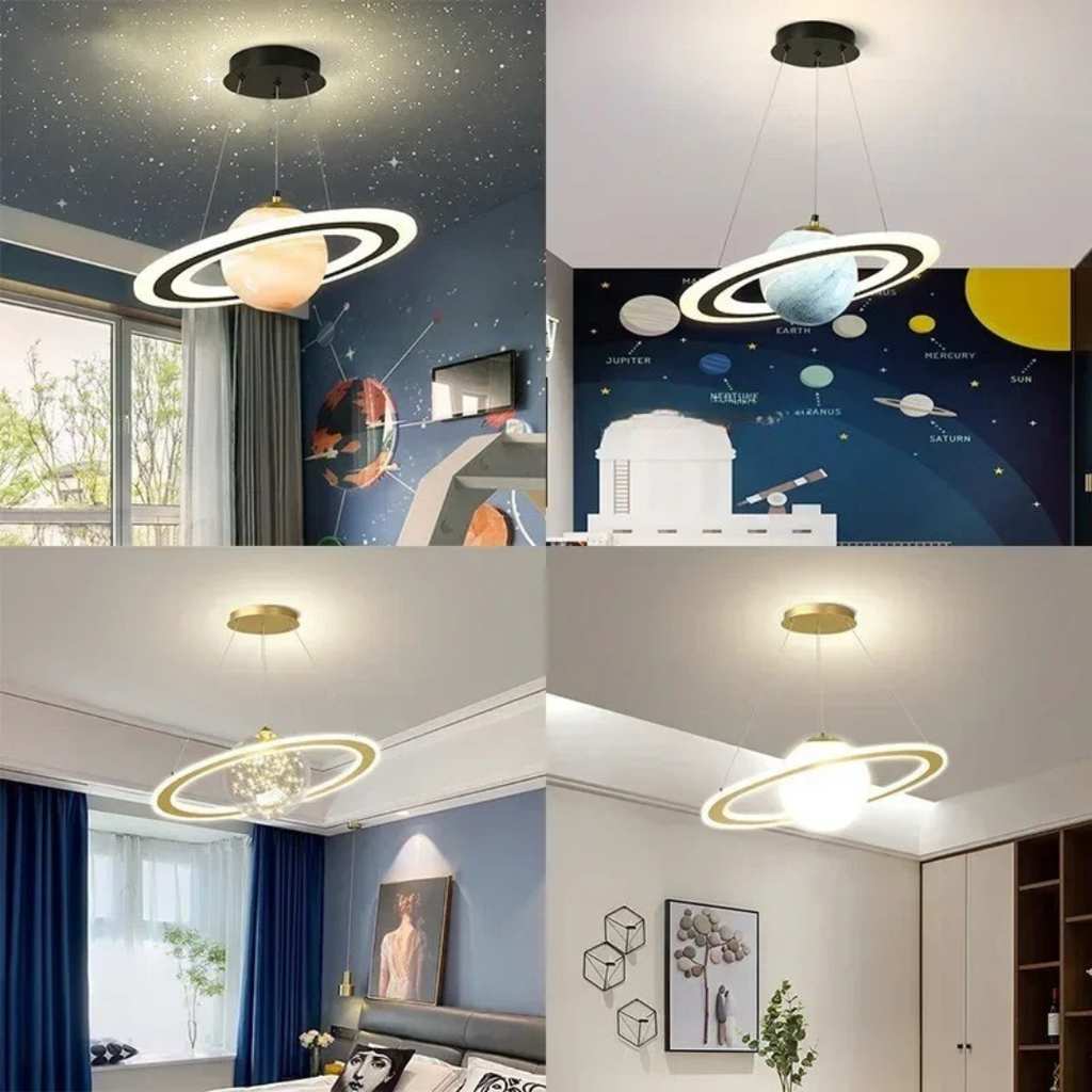 ™Luna | מנורת תליון אקרילית לפלנטה